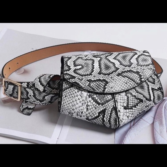 Stylish waist cinch belt-bag - Picture 5 of 9